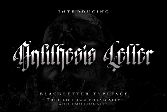 Antithesis Letter: The Premium Blackletter Typeface for Bold Branding