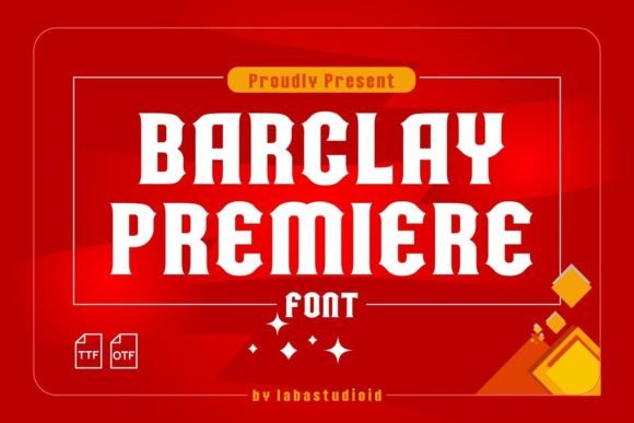 Barclay Premiere Typeface: Elevate Your Brand Identity