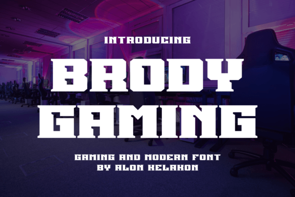 Brody Gaming: A Bold Serif for Editorial Impact