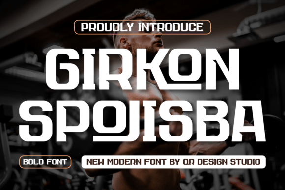 Girkon Spojisba: A Bold Display Font for Modern Web Projects