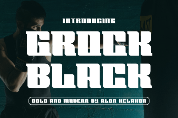 Grock Black: The Bold Typeface for High-Impact Campaigns