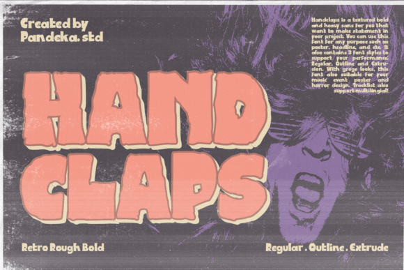 Handclaps: The Bold Typeface That Elevates Small Business Branding