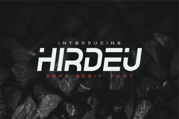 Hirdeu: The Bold Serif Font That Elevates Small Business Branding