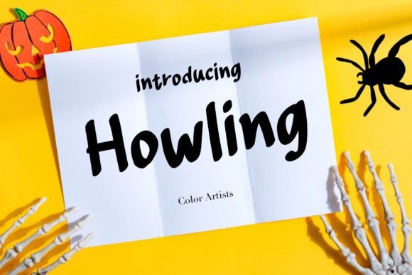 Howling Typeface: Elevate Your Brand Identity With Primal Energy