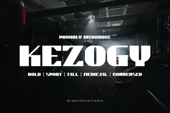 Kezogy: The Bold Sans Serif Font for Handmade Product Creators
