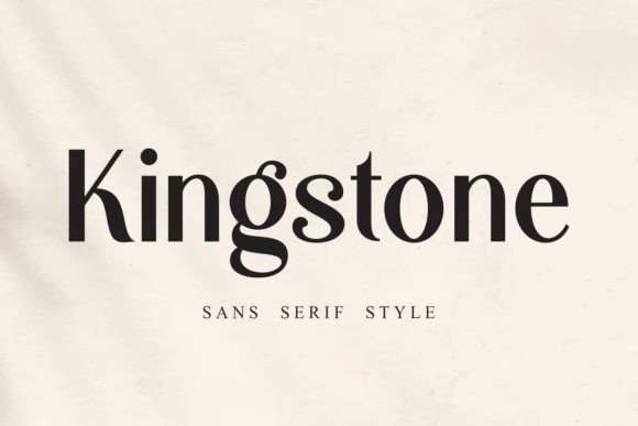Kingstone Sans: A Bold Typeface for Editorial Design