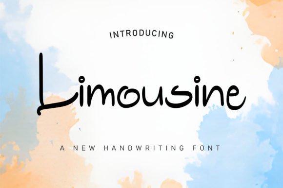 Limousine Typeface: A Bold Display Font for Playful Branding