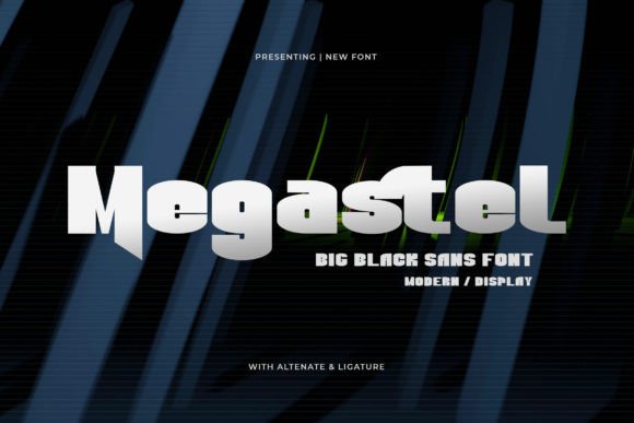 Megastel: The Bold Sans Serif Typeface for Stronger Brand Identity
