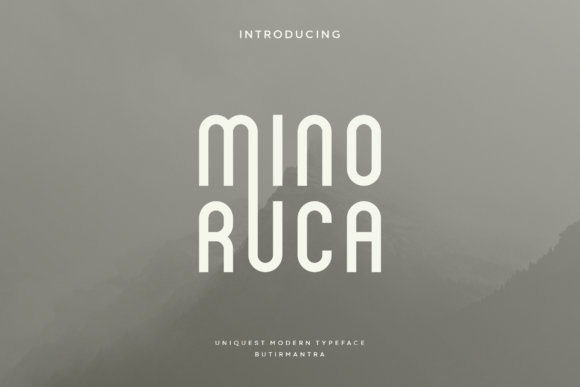 Minoruca: The Perfect Display Font for Handmade Product Branding