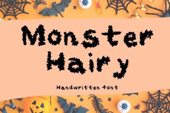 Monster Hairy: The Bold Handwritten Typeface for High-Impact Campaigns