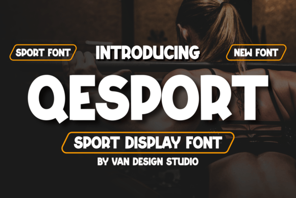 Qesport: The Bold Sans Serif Font for Modern Branding