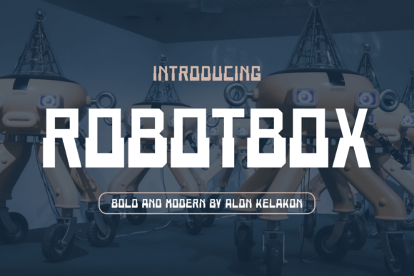 Robotbox: The Bold Sans Serif Font for Strong Brand Identity