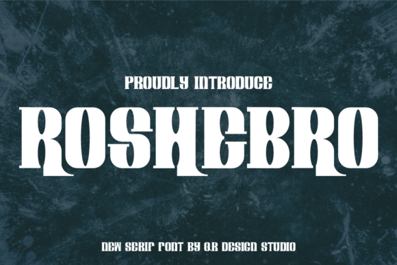 Roshebro: The Elegant Serif for Handmade Branding