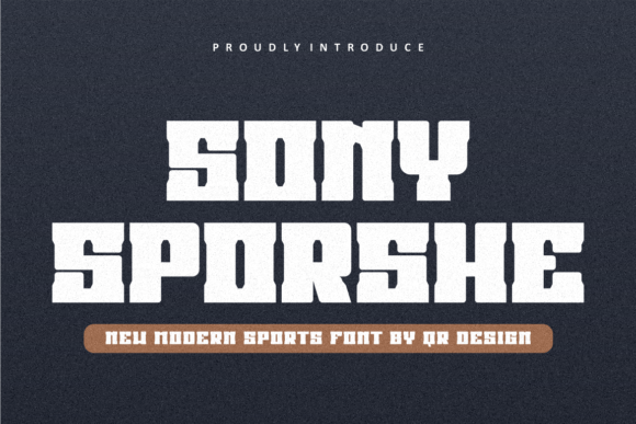 Sony Sporshe: A Bold Slab Serif for Editorial Identity