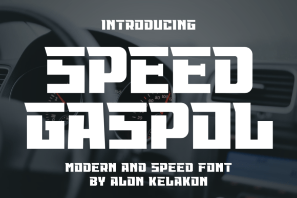 Speed Gaspol: A Bold Serif for Stronger Brand Identity