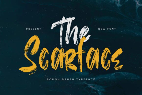 The Scarface: A Gritty Typeface for Bold Small Business Branding