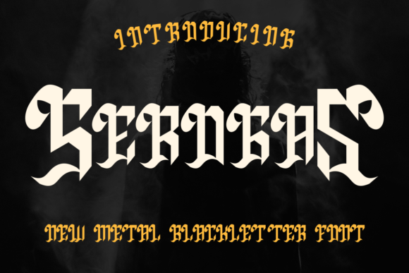 Upgrade Your Brand Identity With Serogas Blackletter Font