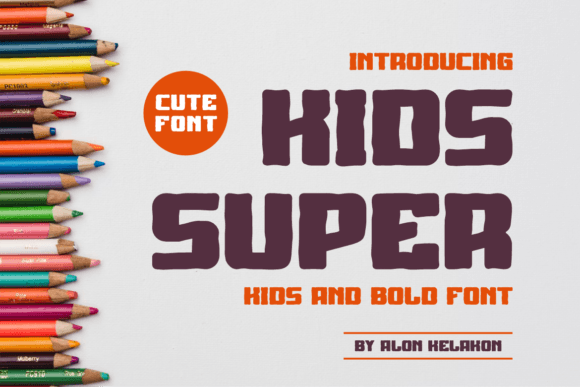 Upgrade Your Brand Identity With the Kids Super Typeface