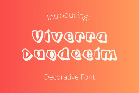 Viverra Duodecim: A Bold Typeface for Edgy Brand Identity